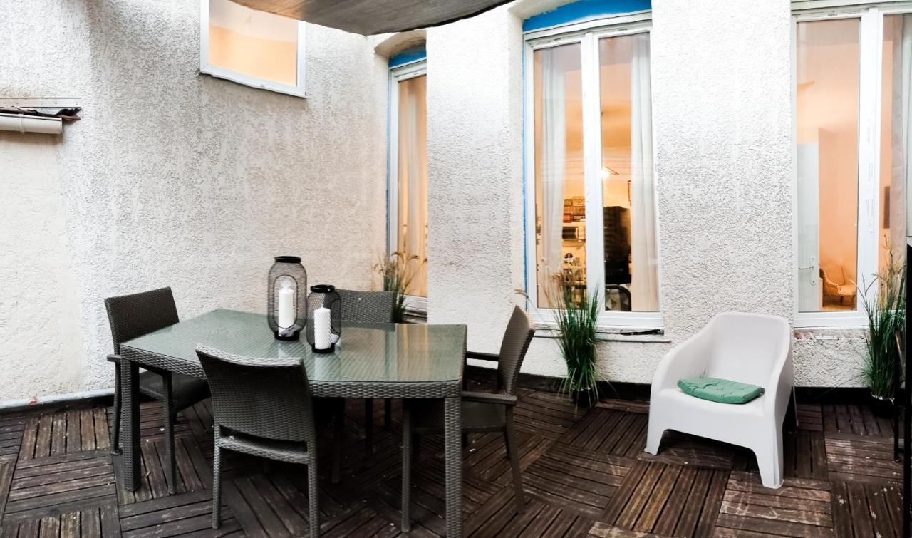 L'échappée belle - Terrasse 25m2 - Centre ville - Lit Queen Size Saint-Quentin (Aisne) Extérieur photo